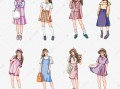 汉服穿搭少女漫画头像，汉服穿搭少女漫画头像图片